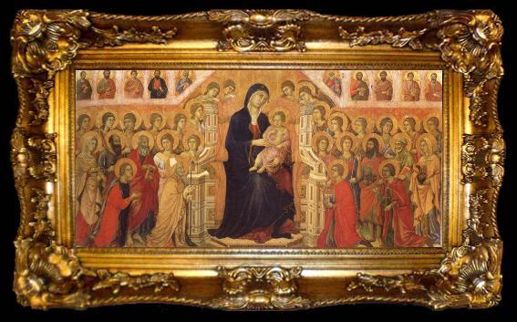 framed  Duccio di Buoninsegna Maesta, ta009-2